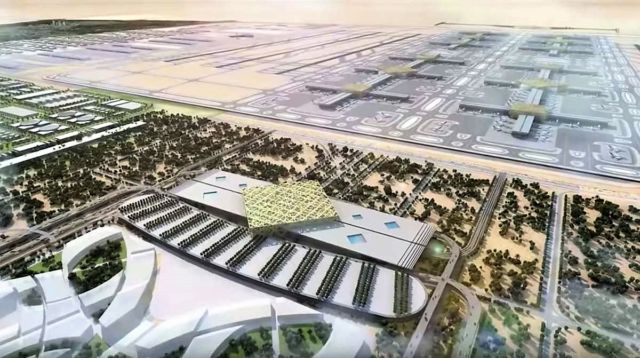 Dubai builds world's Largest Airport
