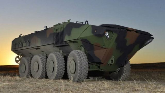 US Marine's new Amphibious combat vehicle