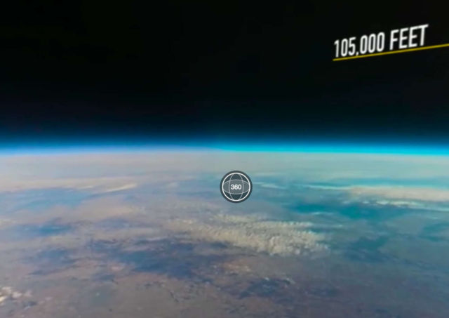 360° Ride to Space