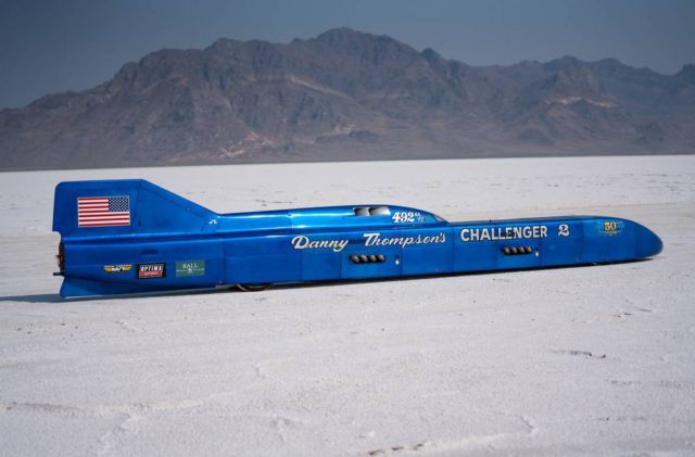 Challenger 2 world's Fastest Piston Powered Car