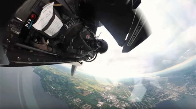 F-16 Fighter Jet - Crazy Unique Cockpit Video