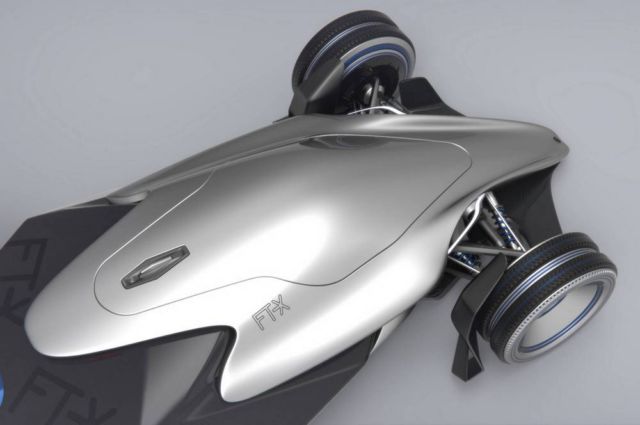 Toyota FT X Race Car concept 7