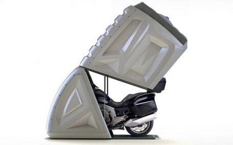 bike box motorcycle garage price