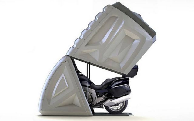 BikeBox 24 Motorcycle Garage | WordlessTech