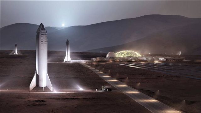 Elon Musk's vision on Mars Base