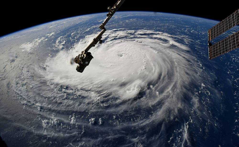 Hurricane Florence from the Space Station