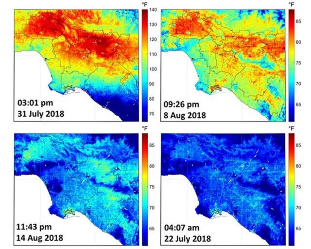 Mapping Los Angeles' Hot Spots