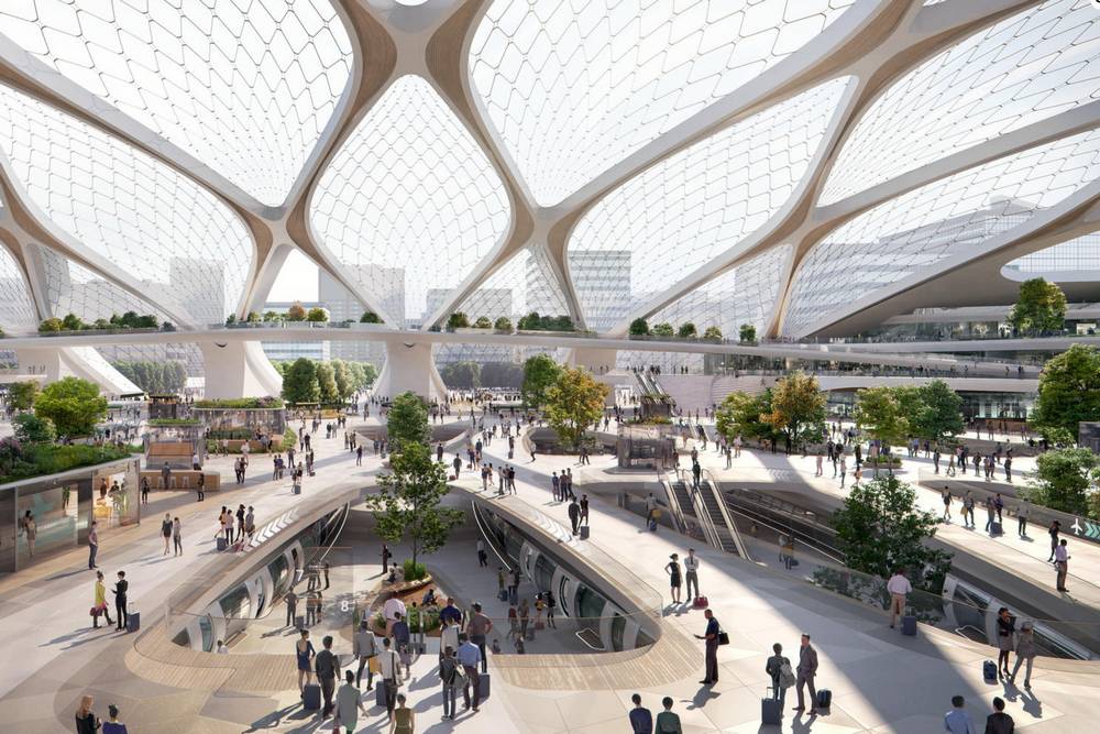 UNStudio unveils Hyperloop 'Stations of the Future' (8)