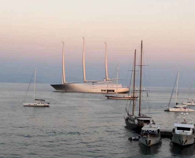 White Pearl luxury Sailing yacht in Corfu