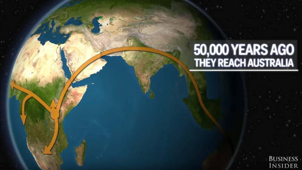 How Humans Migrated across the Globe