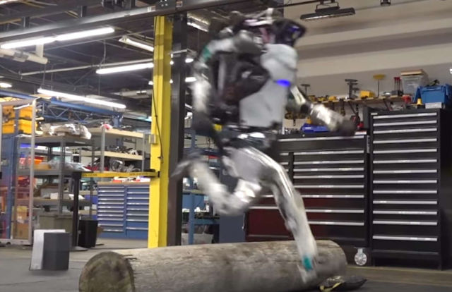 Parkour Atlas robot
