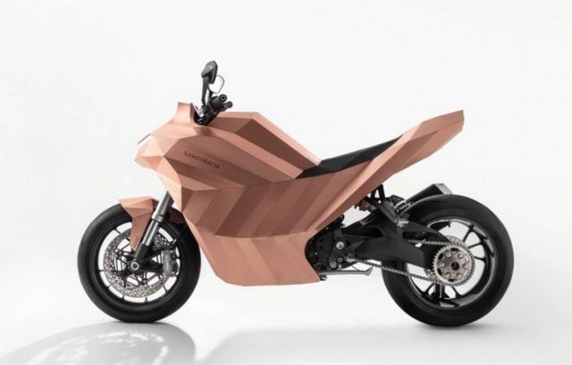 Samotracia Copper Motorbike