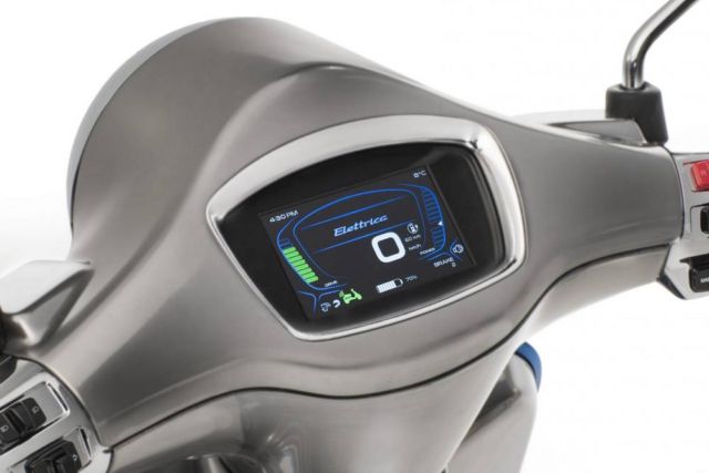 Vespa Elettrica Scooter begins sales (1)