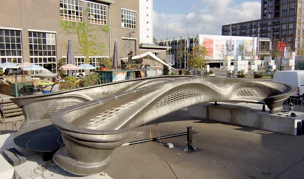 World's first 3D-Printed Bridge is completed