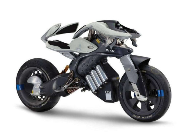 Yamaha Motoroid Self balancing electric motorcycle