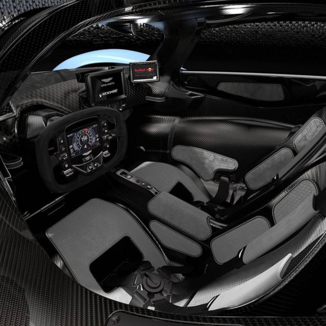 Aston Martin’s Valkyrie interior