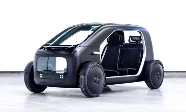 Biomega created lightweight city electric car 