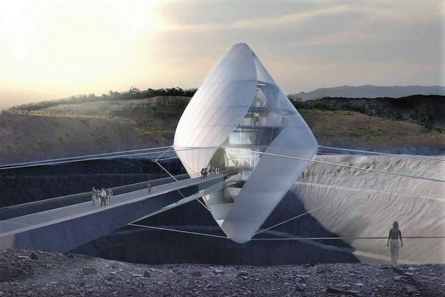 Floating Space Research Lab in Japan