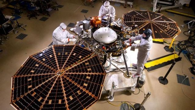 InSight Mars Landing Lander