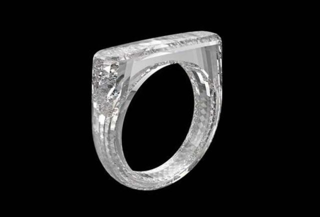 Marc Newson and Jony Ive unique Diamond Ring