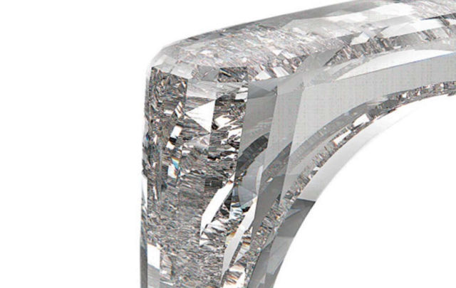 Marc Newson and Jony  unique Diamond Ring