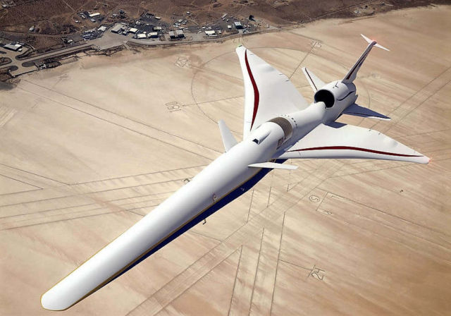 X-59 Quiet Supersonic Technology (QueSST) aircraft