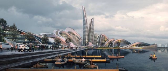 Zaha Hadid to build the Rublyovo-Arkhangelskoye Smart City (1)