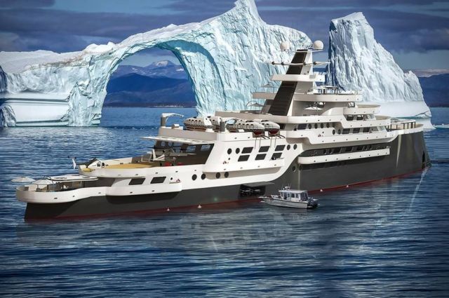 Alexis Expedition Yacht Concept