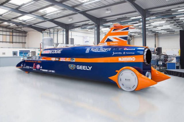 Bloodhound Supersonic car 