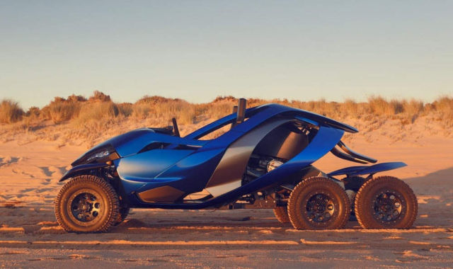 Ferox Azaris six wheeled off-road advanced vehicle