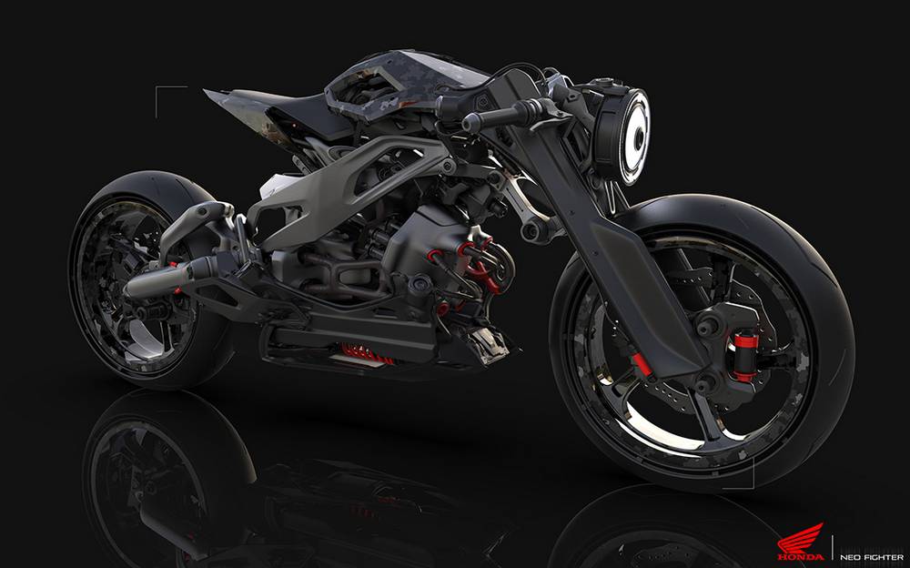 Honda Neo Fighter concept motorcycle (13)