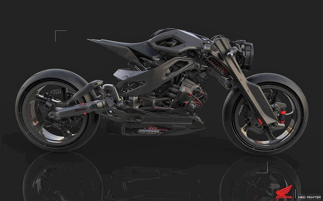 Honda Neo Fighter concept motorcycle (1)