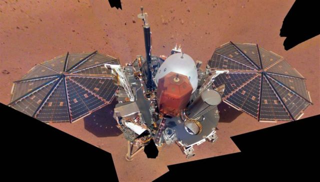 The first full selfie from NASA InSight lander on Mars 