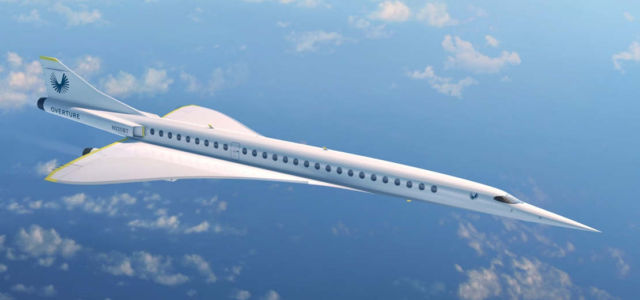 Boom Supersonic passenger airplane | WordlessTech