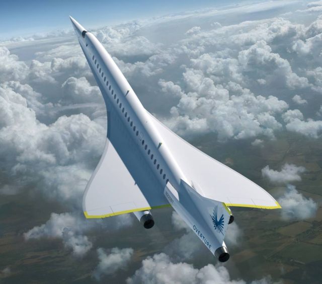 Boom Supersonic passenger airplane (6)