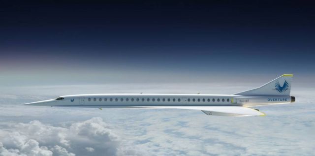 Boom Supersonic passenger airplane (5)