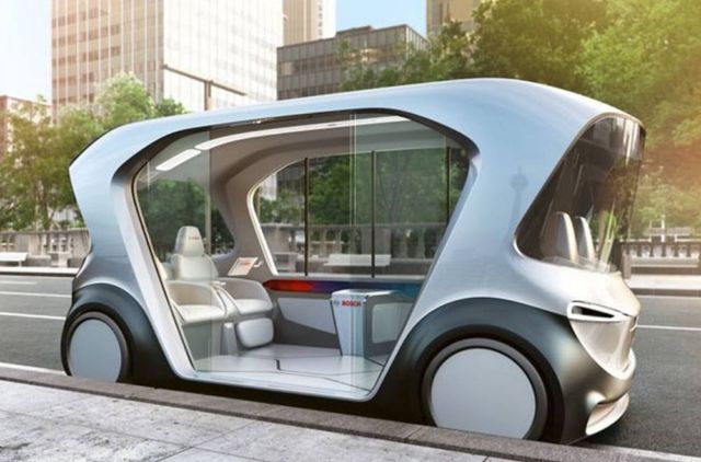 Bosch Autonomous Electric e-Shuttle 