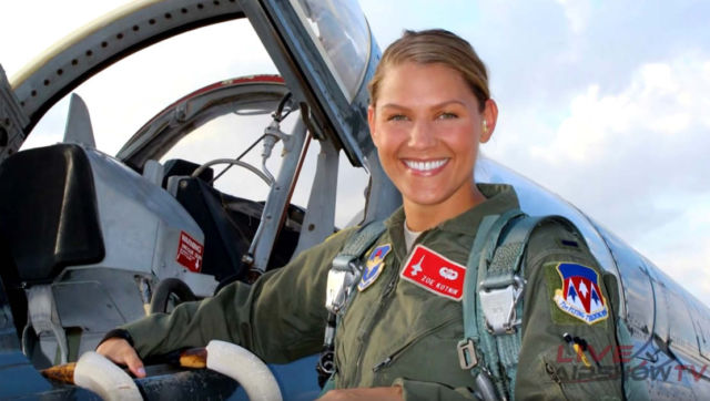 Meet Capt. Zoe Kotnik - F-16 Viper Pilot-Commander