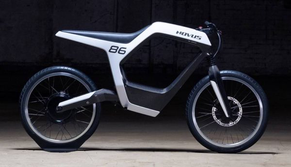 Novus stylish electric motorbike | WordlessTech