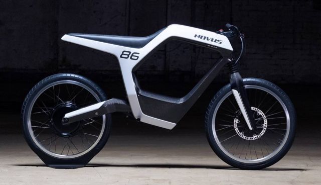 Novus stylish electric motorbike