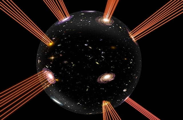Our Universe is a Bubble in Another Dimension
