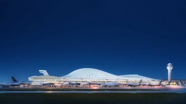 Santiago Calatrava’s proposal for Chicago O’Hare Airport (4)