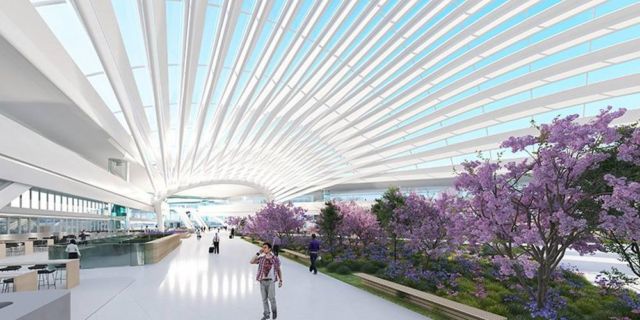 Santiago Calatrava’s proposal for Chicago O’Hare Airport (3)