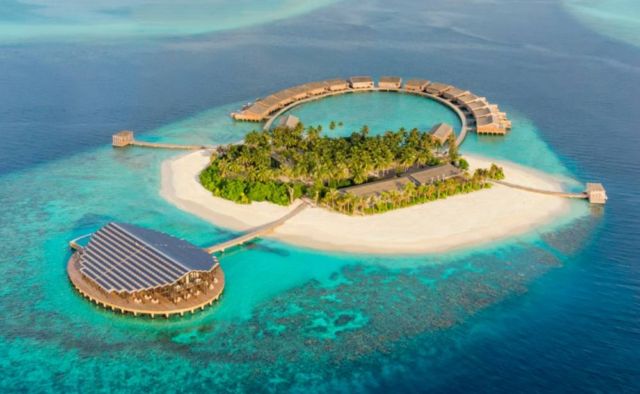 Solar-Powered Kudadoo Maldives Private Island 