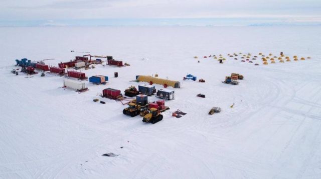 Team Drills into a Lake in Antarctica