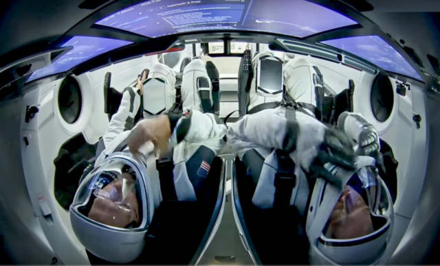 This is SpaceX’s first Human Crew