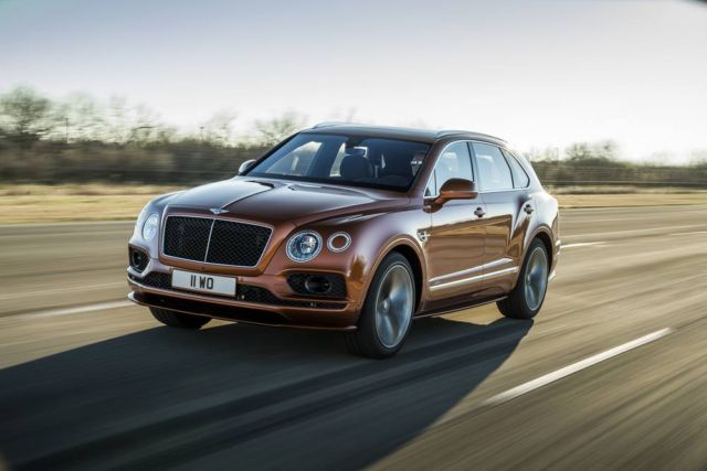 Bentley Launches world's Fastest SUV