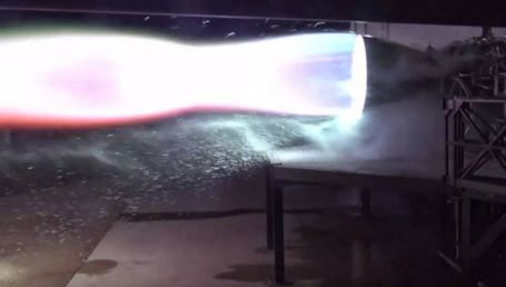 First Firing Of Starship Raptor Engine | WordlessTech