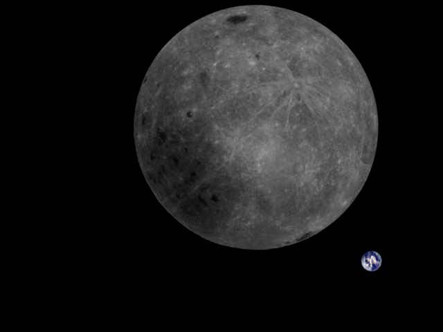 Stunning New Photo shows the Far Side of the Moon with Earth
