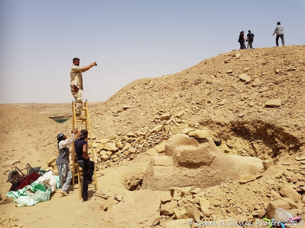 3,000-year-old Ram-headed Sphinx discovered